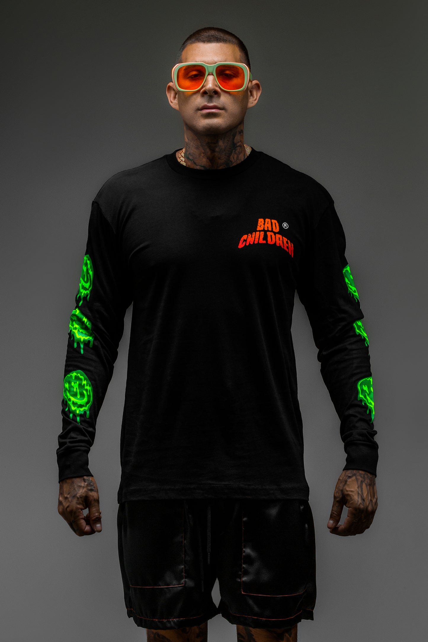 SPLIT SKULL LONG SLEEVE