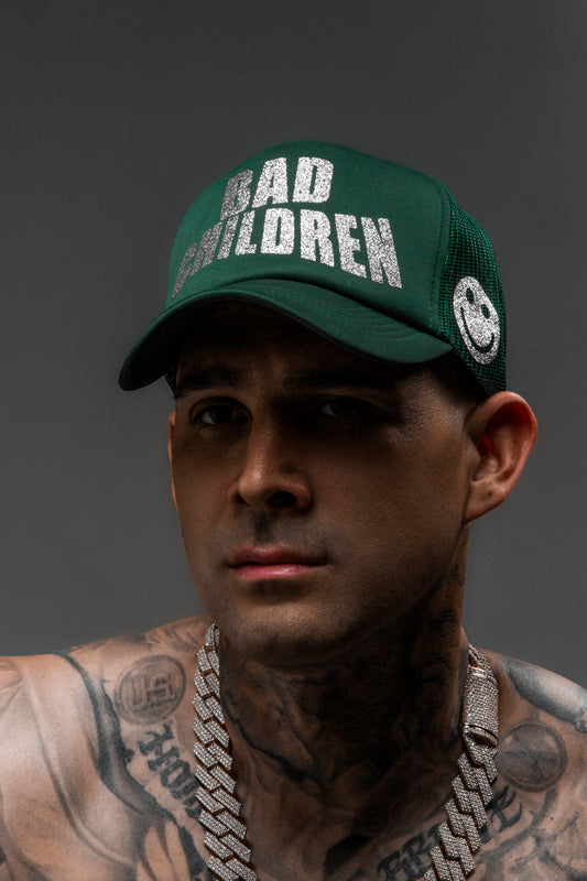BAD CHILDREN GREEN HAT